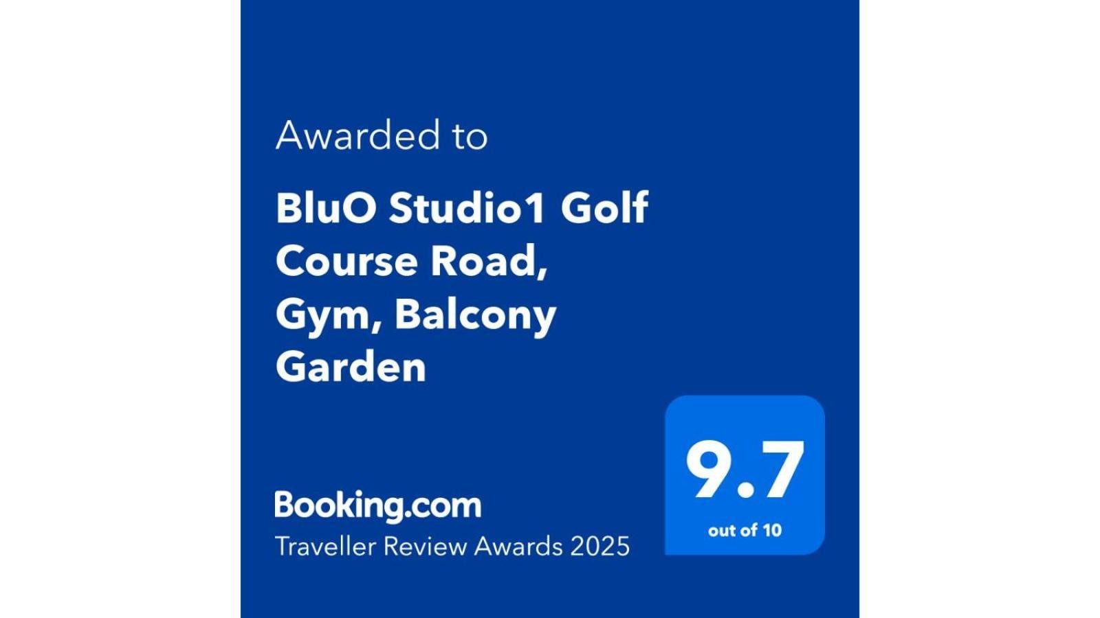 Bluo Studio1 Golf Course Road, Gym, Balcony Garden คูร์เคาน์ ภายนอก รูปภาพ